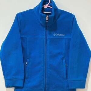 Columbia Little Kids' Blue Steens Mt II Fleece Jacket XXS 4-5